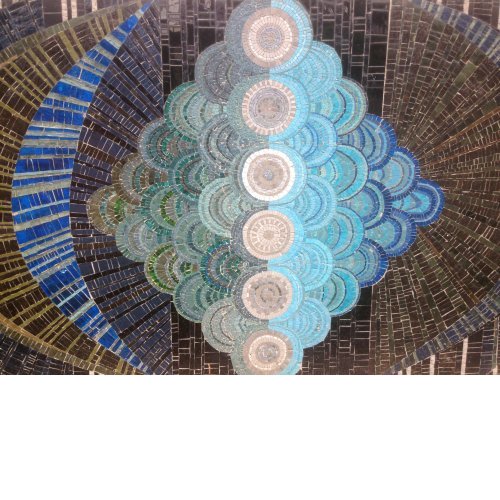 Une des mosaïques de Charles Gianferrari