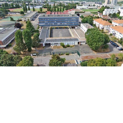 Le lycée vu de haut