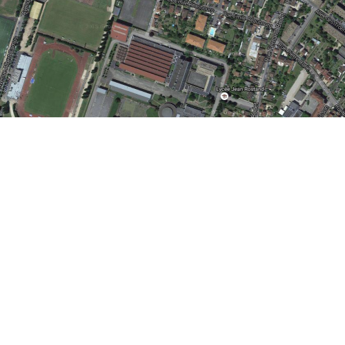 Le lycée vu du ciel